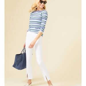 J. Mclaughlin Jaydan Long Bottoms White Pants Size 6